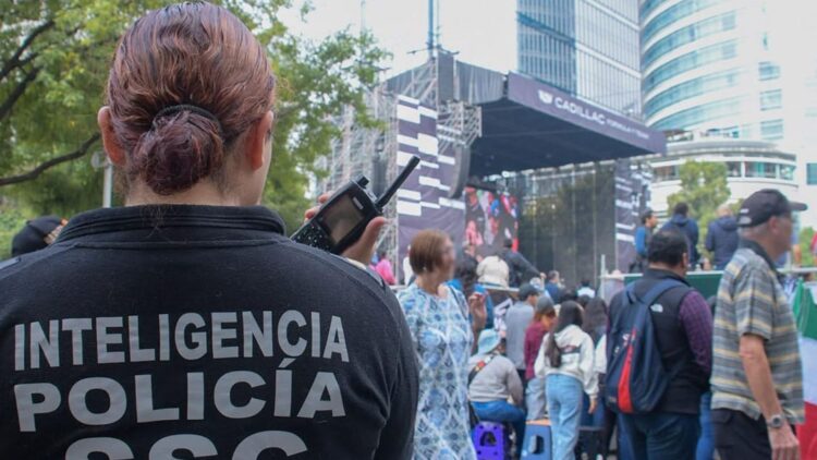 F1. Elementos de la SSC CDMX participan en el operativo de seguridad para resguardar el Gran Premio de México 2026