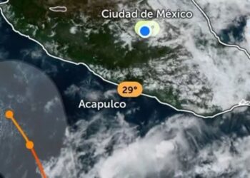Tormenta tropical Vance se forma en el océano Pacíficoy se mantiene alejada de la costa de México