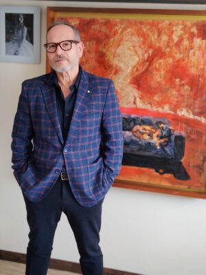 Joaquín Fernández Salceda es dueño y director operativo del Hotel Maga, el establecimiento ubicado en la alcaldía Cuauhtémoc. AMEXI/Foto: Benjamín Bravo