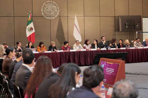 Gobierno federal vincula programas de bienestar con desarrollo urbano ordenado. AMEXI/Foto: @rosaicela_