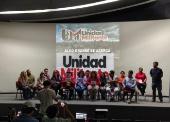 Manifiesto por la unidad: exigen construcción democrática y rechazan imposiciones. AMEXI/Foto: Especial