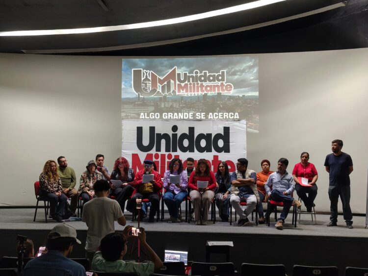 Manifiesto por la unidad: exigen construcción democrática y rechazan imposiciones. AMEXI/Foto: Especial