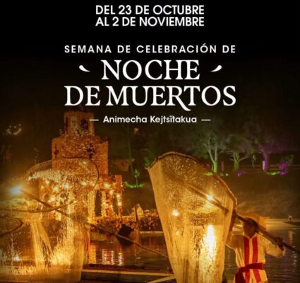 Noche de Muertos en Michoacán: 700 actividades y ocupación hotelera del 100%. AMEXI/Foto: RRSS