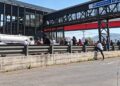 Vecinos de Valle de Chalco bloquean la México-Puebla; exigen suspender obras de bachillerato. AMEXI/Foto: Corresponsal