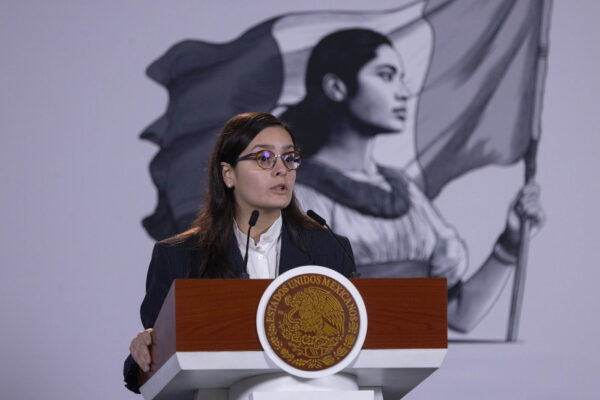 Ximena Escobedo, dijo que dentro del plan México, la meta es llegar a 100 parques industriales nuevos.