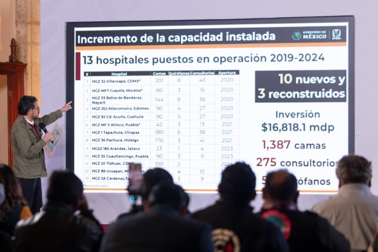 Zoé Robledo presenta Plan Integral de Compromiso de 12 acciones para atender las demandas del personal de salud y derechohabientes del IMSS