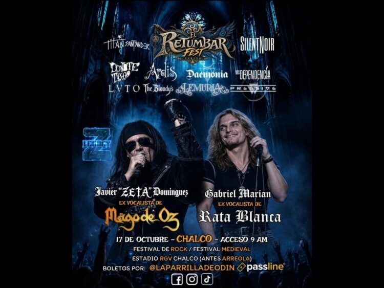 Zeta y Gabriel Marian encabezarán El Retumbar Fest en Chalco