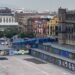 Vallas metálicas en el Zócalo