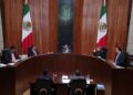 Las boletas electorales planchadas o sin doblez no podrán ser contabilizadas como votos, determina el TEPJF. AMEXI/FOTO/ TEPJF.