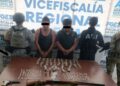 Fuerzas armadas de seguridad estatal en San Miguel Panixtlahuaca