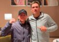 Canelo Álvarez llega a Riad, Arabia Saudita, para enfrentar a Christian Mbilli por el título mundial supermedio del CMB