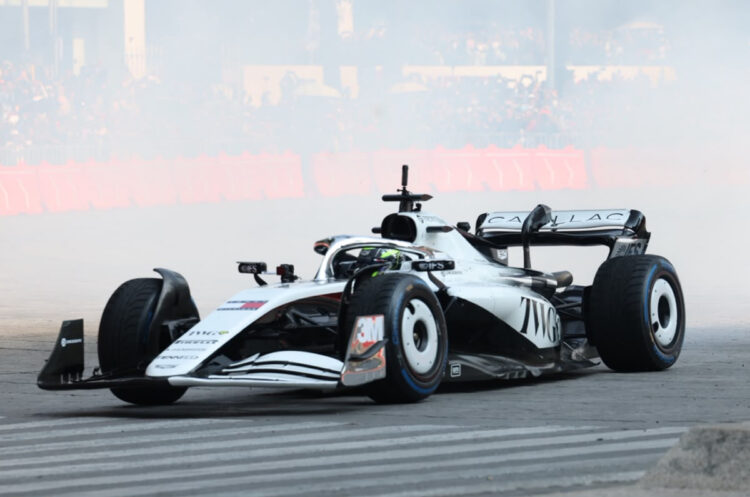 Así fue el show run de Checo Pérez