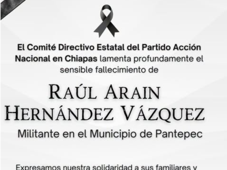 En Chiapas asesinan a tres actores políticos del PAN y de Morena
