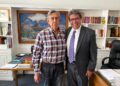 El presidente de la Jucopo, Ricardo Monreal Ávila, propondrá realizar una sesión en homenaje solemne al ingeniero Cuauhtémoc Cárdenas. AMEXI/FOTO/ Redes Sociales