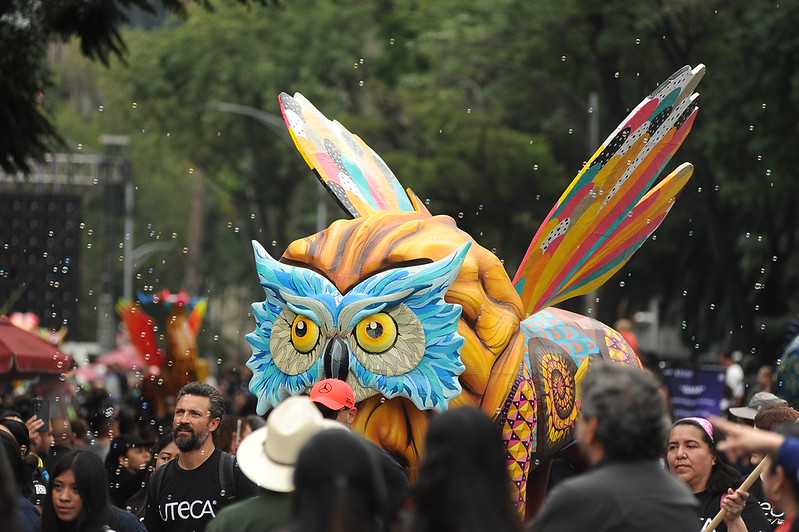 Alebrijes monumentales: 300 creaciones desfilarán por el Centro Histórico. AMEXI/Foto: Secretaria de Cultura CDMX