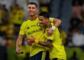 Cristiano Ronaldo celebra su hat-trick con Al-Nassr en el triunfo ante Al-Kholood por la Saudi Pro League