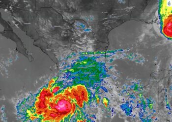 Plan Marina por el huacán Simón en el pacífico mexicano
