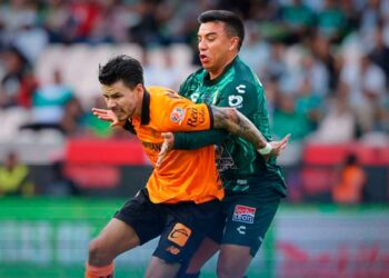 León y Toluca empatan 1-1 en el Estadio Nou Camp durante la Jornada 14 del Apertura 2026 de la Liga MX
