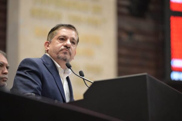 Luis Humberto Fernández Fuentes calificó las reformas como una buena ley. AMEXI/Foto: @luishumbertofdz en X 