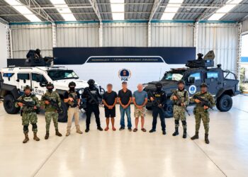 “Los Pichilinguillos” controlaban el trasiego de cocaína por vía marítima en Aquila y Coahuayana. AMEXI/Foto: @FiscaliaMich