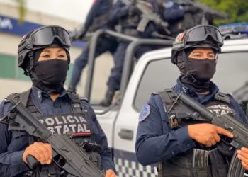 Cateo en El Espinal termina en balacera: un civil muerto y tres policías lesionados. AMEXI/Foto: @SP_Veracruz