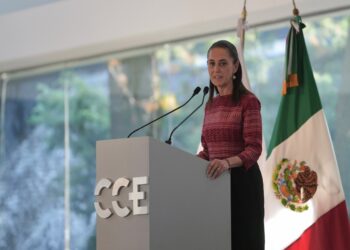 La presidenta de México, Claudia Sheinbaum Pardo destacó ante el sector empresarial del país el Plan de Inversión pública y mixta
