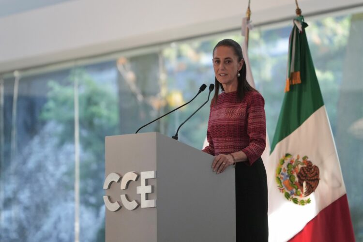 La presidenta de México, Claudia Sheinbaum Pardo destacó ante el sector empresarial del país el Plan de Inversión pública y mixta