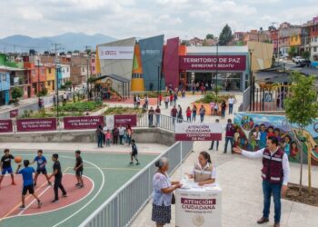 Bienestar y SEDATU coordinan esfuerzos para consolidar los "Territorios de Paz". AMEXI/Foto: Imagen generada con IA.