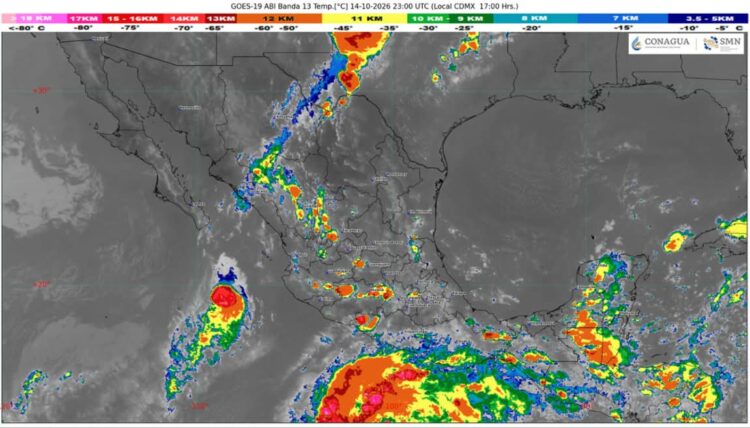¡Alerta! Por Tormenta Tropical Trudy se transformará a huracán en las próximas horas, Protección Ciivl se prepara, se aplica Plan Marina.