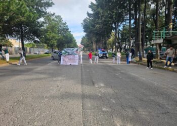 Continúan movilizaciones de trabajadores del IMSS