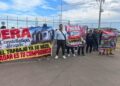 En el estado de Veracruz, trabajadores, contratistas y proveedores de la cervecera Constellation Brands hicieron un bloqueo en los accesos del complejo para reclamar pagos