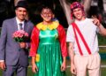 Roberto ‘Piojo’ Alvarado, jugador de Chivas, disfrazado de La Chilindrina durante la celebración de Halloween en Verde Valle