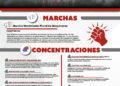 Consulta dónde y a qué hora habrá marchas y manifestaciones en CDMX este 22 de octubre | AMEXI/INFOGRAFÍA: Emmanuel Galván Guerra