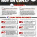 La SSC prevé dos marchas, ocho concentraciones y eventos masivos en distintas alcaldías de CDMX este sábado | AMEXI/INFOGRAFÍA: Emmanuel Galván Guerra